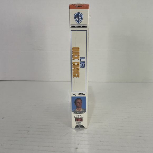 Quick Change VHS VCR Video Tape Bill Murray SEALED New - Picture 2 of 6